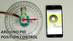 Arduino PID based DC motor position control system