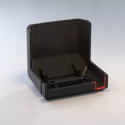 BCN3D sigma extruder back cover 1.0 nozzle