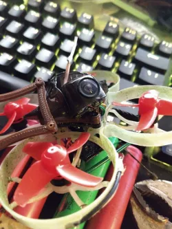 BetaFpv Beta75 Pro frame brace for Mobula7 transplant
