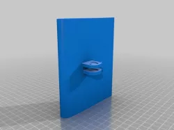  BIA wing with clip for wind tunnel