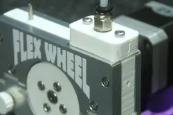 Bowden Coupling Block for Flex Wheel Extruder
