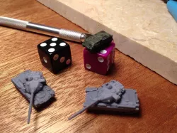 British FV4201 Chieftain Mk5 for microarmor