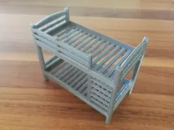 Bunk Bed with Integrated Ladder