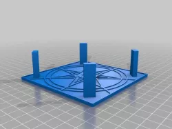 Coaster Holder Game of Thrones 7 pointed star