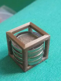 Coin (EUR) gift puzzle
