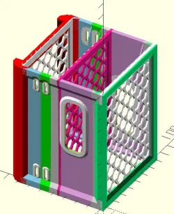 Configurable RPi and 2.5" HDD Boxes