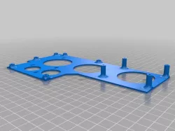 CR-10 MKS GEN L board / silent TMC2208 + Raspberry Pi mount for Klipper