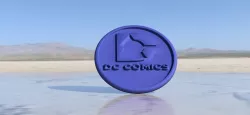 DC comics coaster