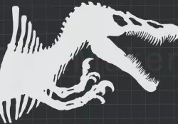 Dinosaur 2D Wall Art