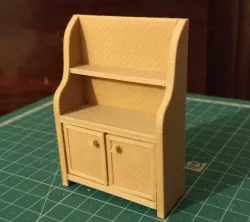 Dollhouse Kitchen Dresser / Cupboard