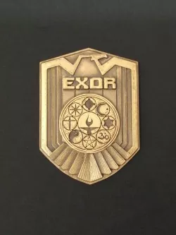 Dredd badge TECH DEPT