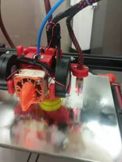 Dual blower mistral fan for e3dv6 volcano, vslot and bltouch mount