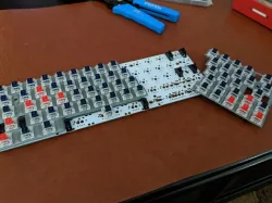 DZ60 Keyboard Plate A.