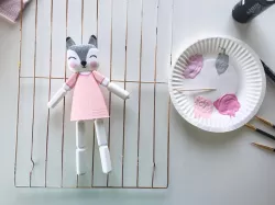 Elastic Strung Cute Animal Doll