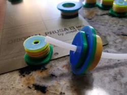 Filament Drybox O-Ring Bowden bulkhead FeedThru