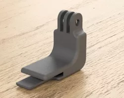 GoPro Mount for 3D Printer Bed