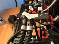 Guide pour Filament et support de Cable Alfawise U20