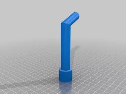 Hand water pump spare outlet pipe