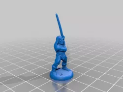 HeroQuest Barbarian 18mm version