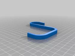 Ikea s-shaped modified hook