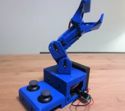 Jointed Arm Robot Gripper *Tiny_CNC_Collection