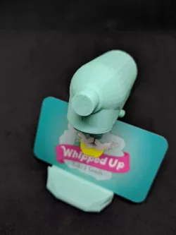 Kitchen stand mixer business card holder