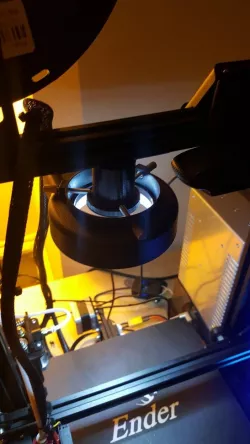 LED lamp mount for 3D printers