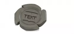 Maker Coin Customizable Fusion 360 Customisable Editable
