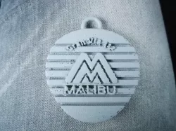 Malibu keychain