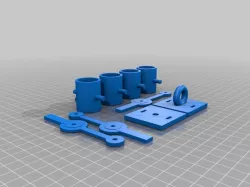 Manual Camera Dolly Arm for two 20mm pipes or dowelling