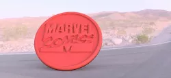 Marvel comics coaster