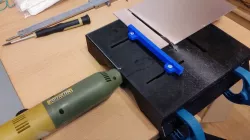 Mini circular saw bench for Proxxon