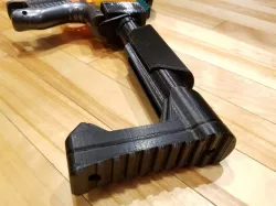 Minimalist Stock for Nerf and Airsoft