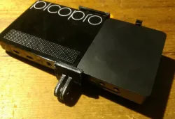 MMS GoPro-style holder for a Celluon PicoPro projector