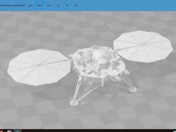 Nasa-model: Insight Mars Lander