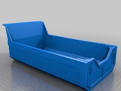 Norwegian style dump case hige tailgate 1/14 scania