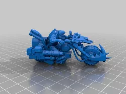 Ork biker of war