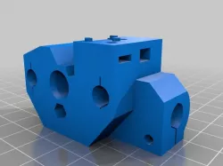 Prusa MK3 MMU2 blade holder improvements (old version)