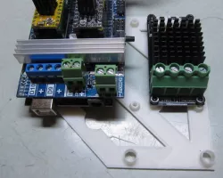 RAMPS controller adapter for Wanhao i3 / Maker Select with smaller mosfet