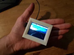 Raspberry Pi Zero (W) Housing with 2.4" touch Display (mini PC)  --  Raspberry Pi Zero (W) Gehäuse mit 2,4" touch Display (mini PC)