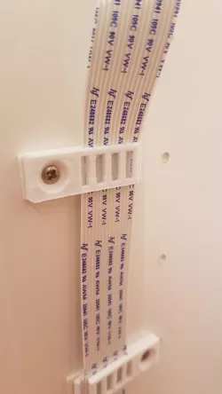 Ribbon cable clip for Raspberry Pi Camera With Screw Hole