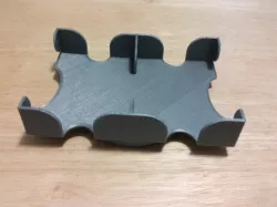 Rotating card tray