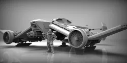 SCI-FI STUKA BOMBER