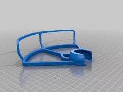 Screwless CX-20 / Rocket 400 prop guard