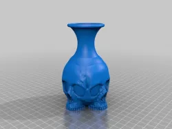 Skull Vase