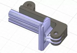 Smartphone GoPro Mount Offset Tool