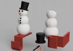 Snowman Stocking Hook