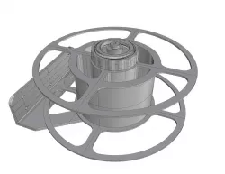 SPOOL SUPPORT CONNECTION TO EXTRUSION 20X20 AND 20X40