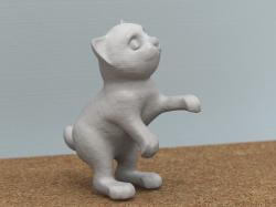 standing cat 3d models 【 STLFinder