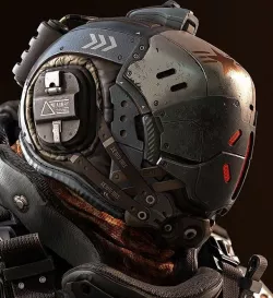 Titanfall Kanes Helmet